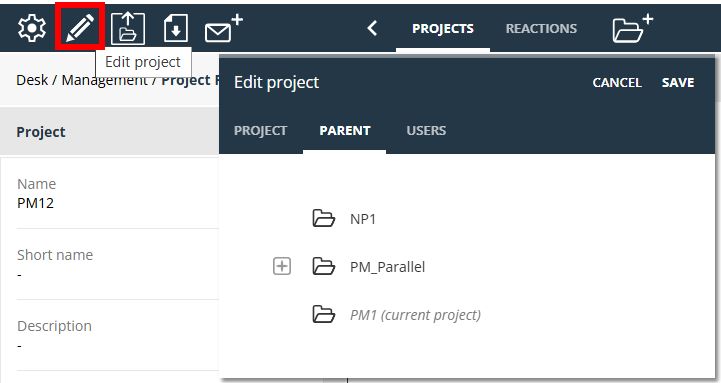 ParentProject